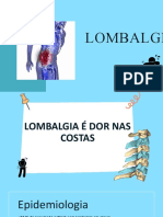 Lombalgia apresentação