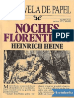 Noches Florentinas - Heinrich Heine