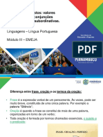 Continuando o Assunto - Slide - Aula 2 - LP - MIII - EM