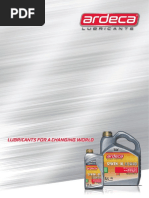 ARDECA LUBRIFIANTS Catalogue