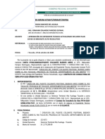 Informe N°090-2020 - Aprobacion de Exp Actualizado - Creacion Del Puente Colgante Buenos Aires