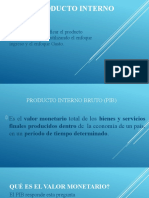 Producto Interno Bruto