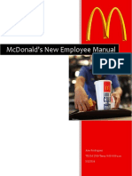 Mcdonalds Employee Handbook