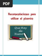 Download Recomendaciones Para Utilizar Pizarron by Desire Auribel Jimnez Petit SN55148496 doc pdf