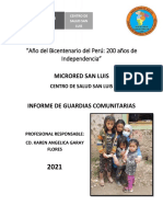 INFORME DE GUARDIAS COMUNITARIAS _ DICIEMBRE