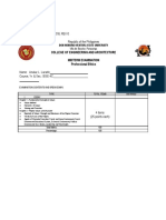 Dhvtsu-Cea-Form-002 Effectivity Date: Sept. 2018, Rev 0 Republic of The Philippines