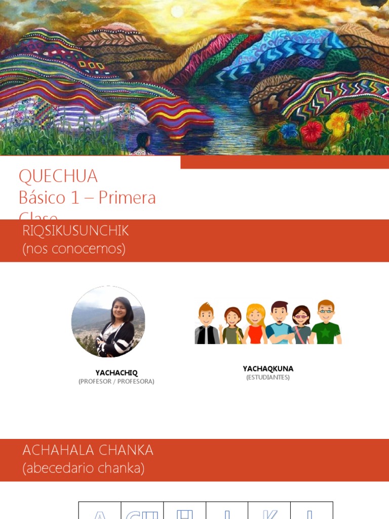 1ra Clase Quechua | PDF | Comunicación humana | Familias de idiomas
