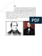 Breve Biografia Andrés Bello