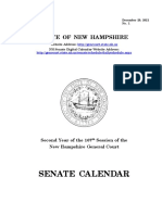 NH Senate Record 2022