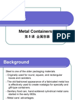 Lesson 5: Metal Containers