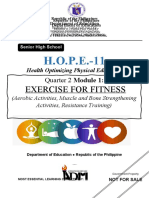 H.O.P.E.-11: Exercise For Fitness