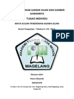 PDF Kerangka Dasar Ajaran Islam Dan Sumber Ajarannya