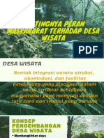 KKN PENTINNGNYA PERAN MASYARAKAT TERHADAP DESA WISATA