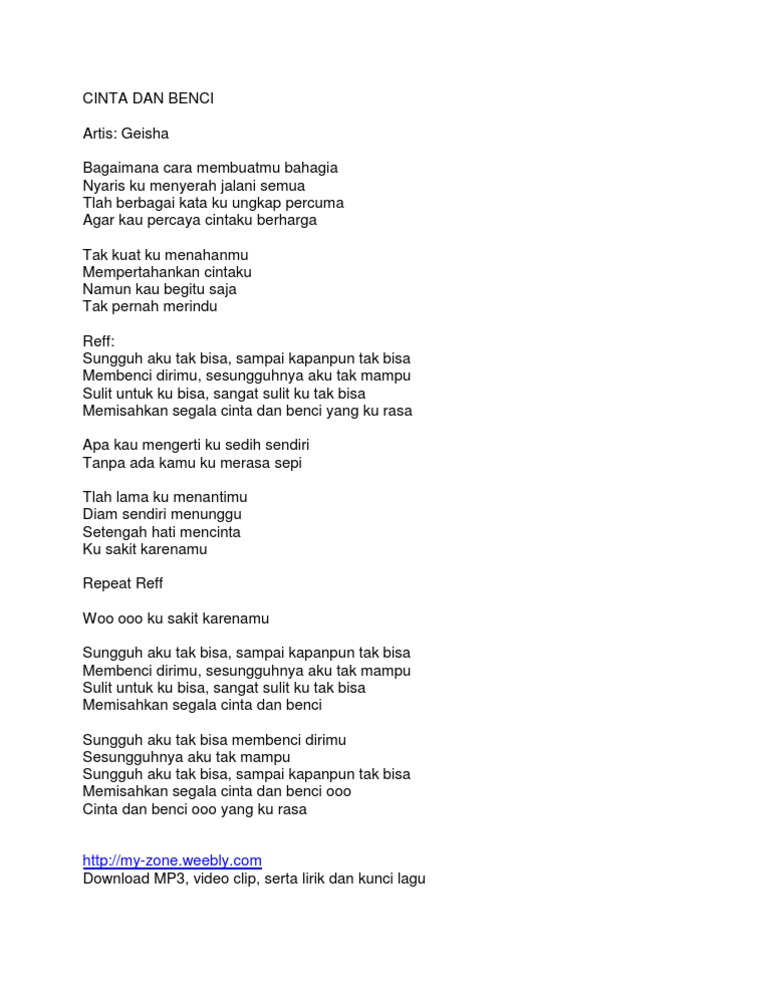 Gambar Kata Lirik Lagu Cinta Terlarang Kata Kata