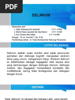 DELIRIUM