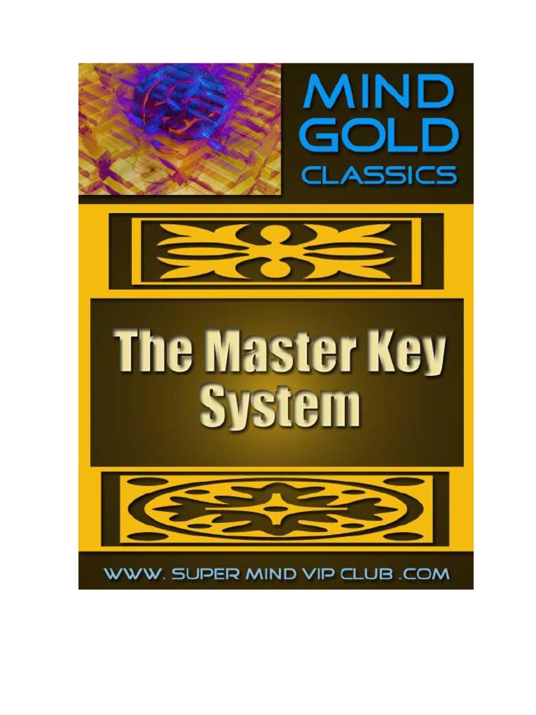 The Master Key System | PDF | Thought | Causality