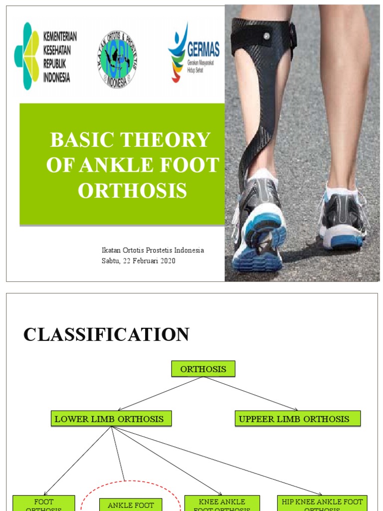 Ankle Foot Orthosis: Basic Theory and Design | PDF | Ankle | Foot