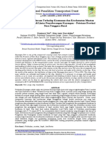 Jurnal Penelitian Transportasi Darat