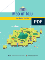 Map of Jeju: For Muslim Tourists