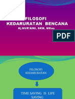 FILOSOFI KEDARURATAN BENCANA