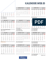 Kalender 2017 Libur Nasional