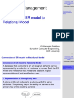Database Management System 10: Conversion of ER Model To Relational Model