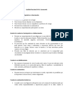 Análisis Funcional de La Anamnesis