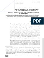 Deslocamentos Forçados No Oriente Médio e o Ciclo de Vida Do Refúgio Na Turquia e Líbano - Da Cobertura Factual Ao Jornalismo Humanitário