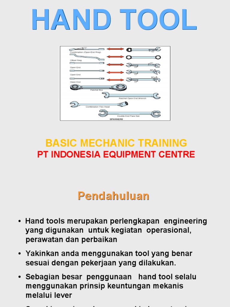 Hand Tools PDF