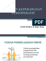 Asuhan Keperawatan Perioperatif