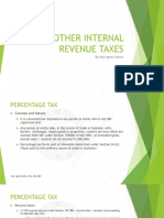 Other Internal Revenue Taxes