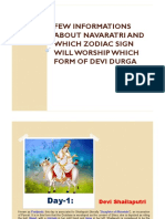 Navaratri and Relation With Zodiac Circle