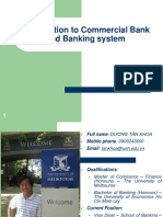Introduction to Commercial Banks and Banking Systems