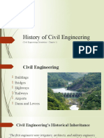 CE or Chapter 1 Presentation History of Civil Engineering