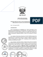 Evaluación Solicitudes Ampliación Plazo