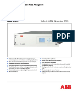 Model El3020: Easyline Continuous Gas Analyzers