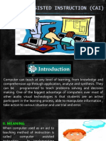 Computer Assisted Instruction (Cai)