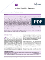 On Dementia and Other Cognitive Disorders