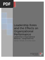 Download Leadership Role and the Effects on Organizational Performance by Sandy Jastrzembski SN55152008 doc pdf
