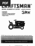 Download Craftsman 917257651 Manual by Scott Bills SN55152133 doc pdf