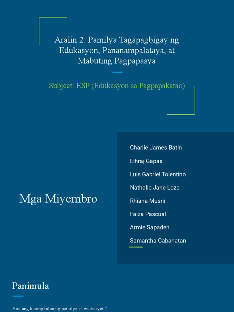 Esp Report | PDF
