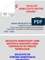 Aplicatii de Vopsire Robotizata - 2021-2022 - Actualizat