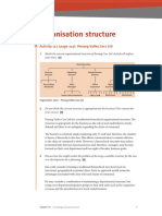 Organisation Structure: Activity 12.1 (Page 214) : Penang Valley Cars LTD