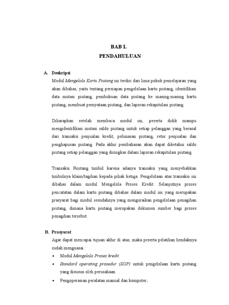 32+ Soal dan jawaban mengelola kartu piutang ideas in 2021 