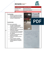 Hse Observation Close Out Report Sample