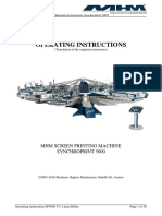 Operating Instructions SP5000 V1 2