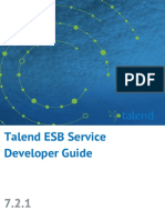 Talend ESB Service DG EN 7.2.1
