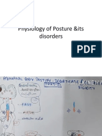 Physiology of Posture &its Disorders