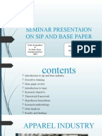 Seminar Presentaion On Sip and Base Paper
