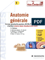 Anatomie Générale Pcem1